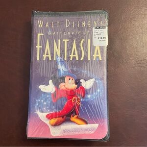 Fantasia -Factory seal VHS limited edition Walt Disney Black Diamond Collection